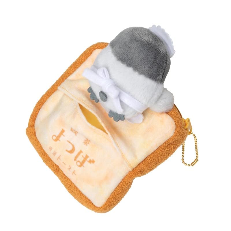 Amazon.co.jp: コウペンちゃん 喫茶よつば ぬいぐるみポーチ トースト